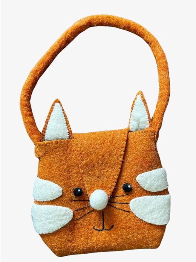 Felted Fox Handbag for wholesale by Ganesh Himal Trading