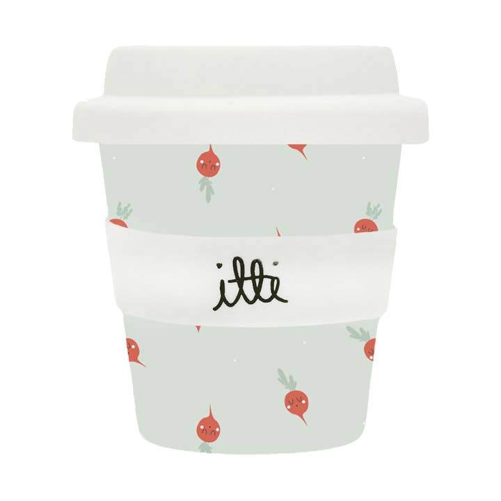 Itti Bamboo Baby Cino Kop + 2 Sugerør - Radishkins for engroshandel hos Itti