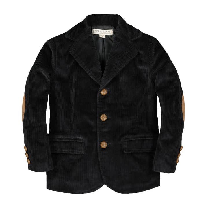 Organic Corduroy Blazer with Elbow Patches for wholesale on Faire