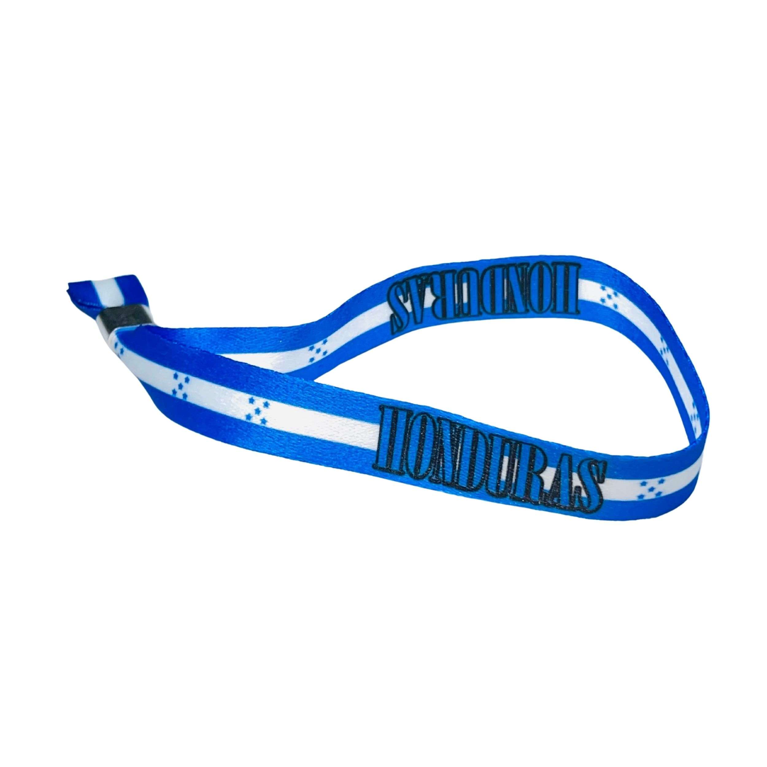 Astur Pins - Wholesale Woven/Braided Bracelet - Bracelet - Flag of Honduras - P10850