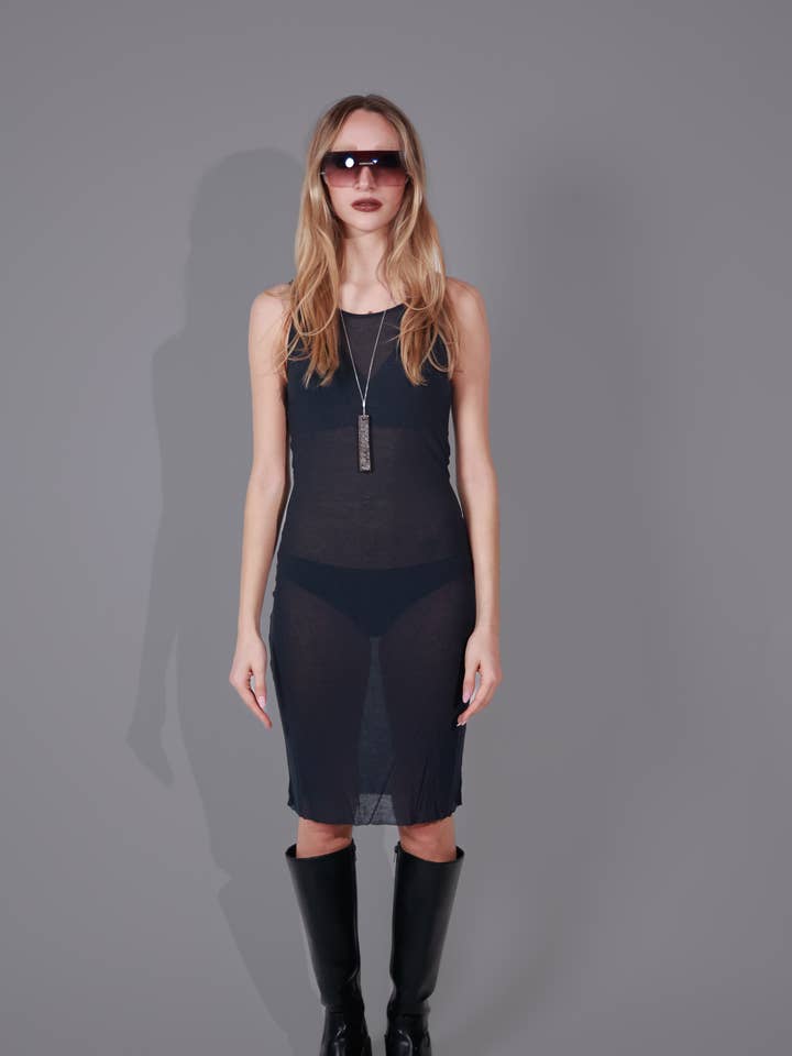 RIB DRESS INCONTAMINATO for wholesale by XCONCEPT