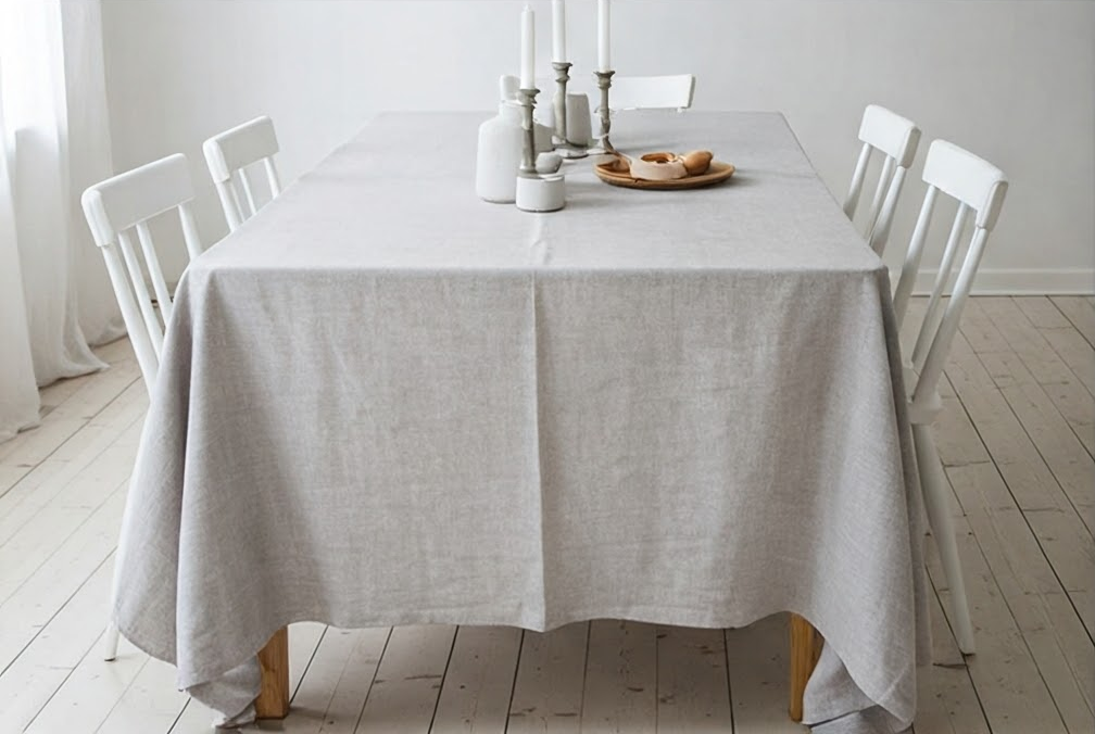 Liem Home - Wholesale Tablecloth - Linen tablecloth. Square, rectangular table linens.  5
