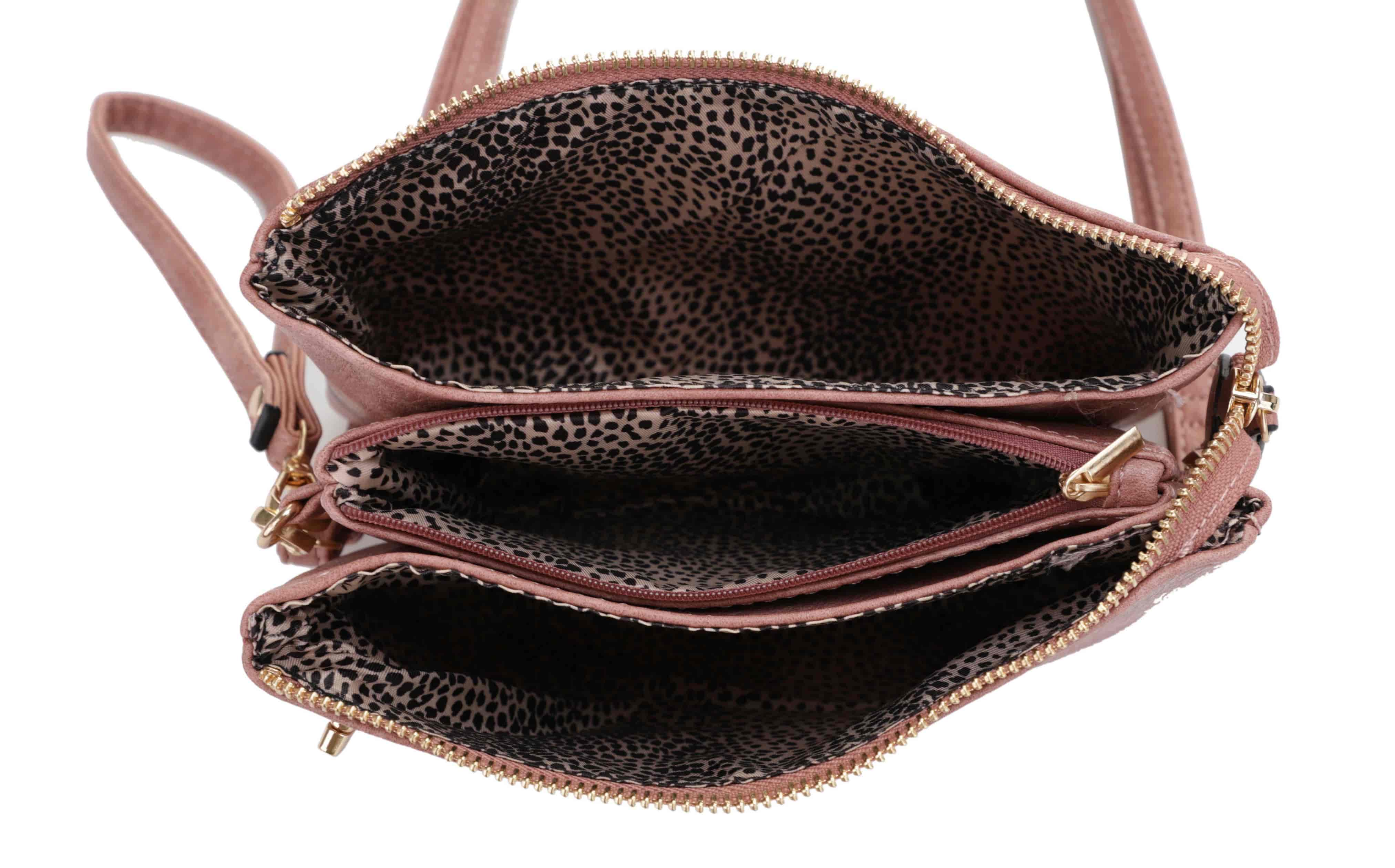 Isabelle Handbags - Vente Sac à bandoulière – femme - FC19784 Pochette à bandoulière avec fermeture à tourniquet3