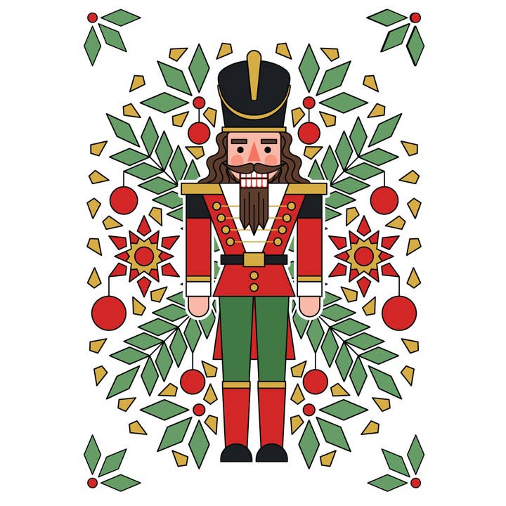 Denali & Co. - Wholesale Everyday Greeting Card - Denali & Co. Nutcracker Soldier Christmas Greeting CardÂ