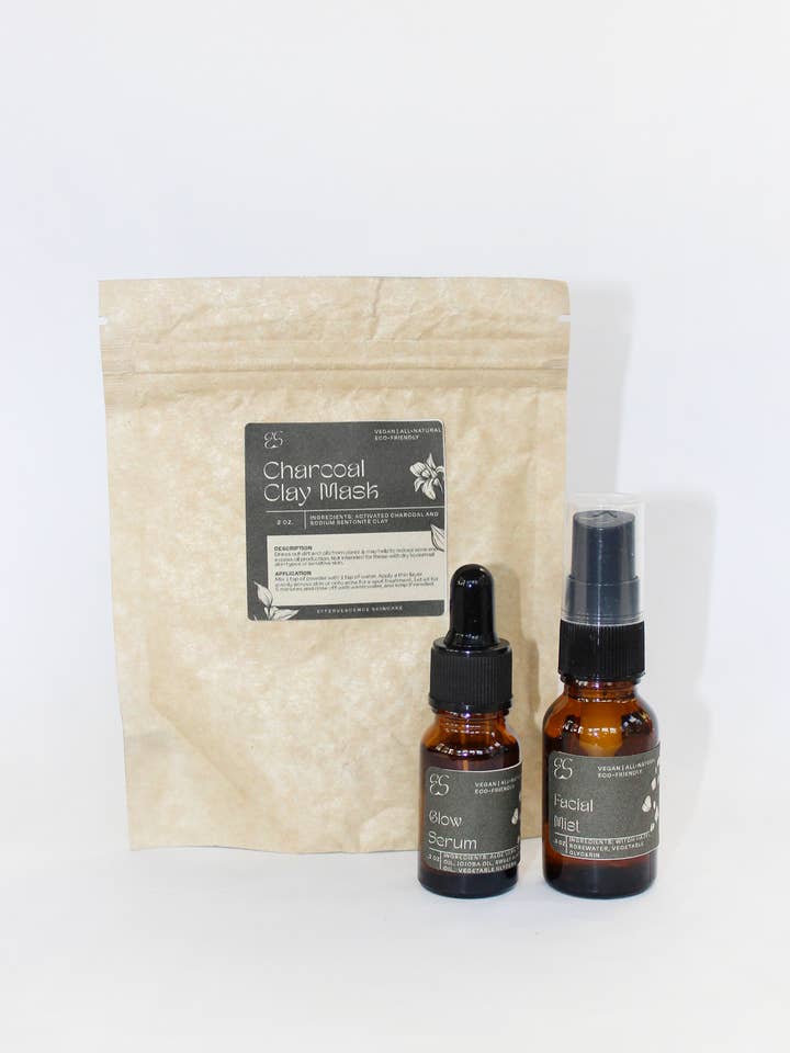 Mini-ensemble de routine de soins de la peau pour la vente par Effervescence Skincare