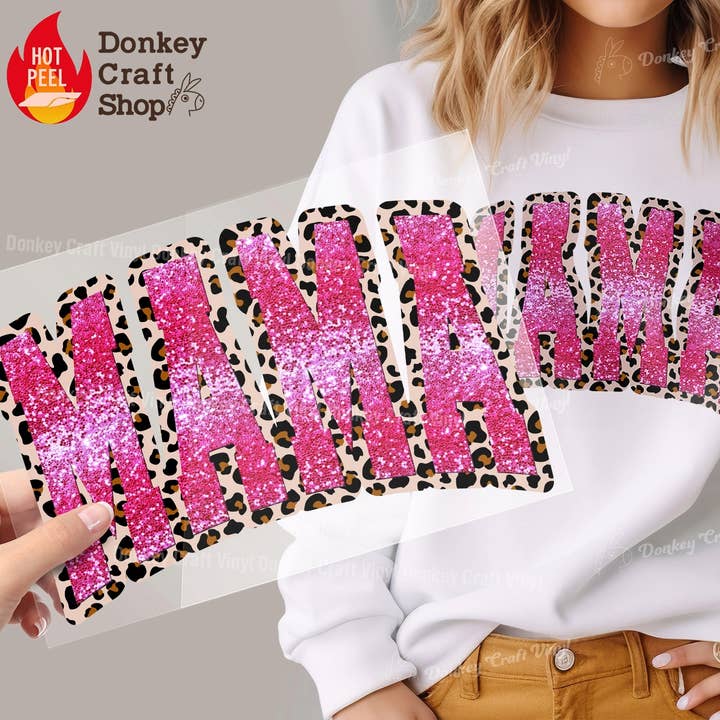 MAMA DTF Transfers, Ready to press for wholesale by Donkey Craft