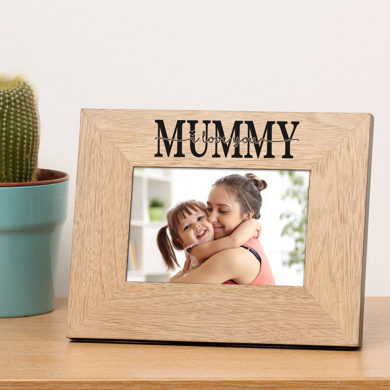 withlovefrom – wholesale Picture frame – Love Mummy Wood Photo Frame1