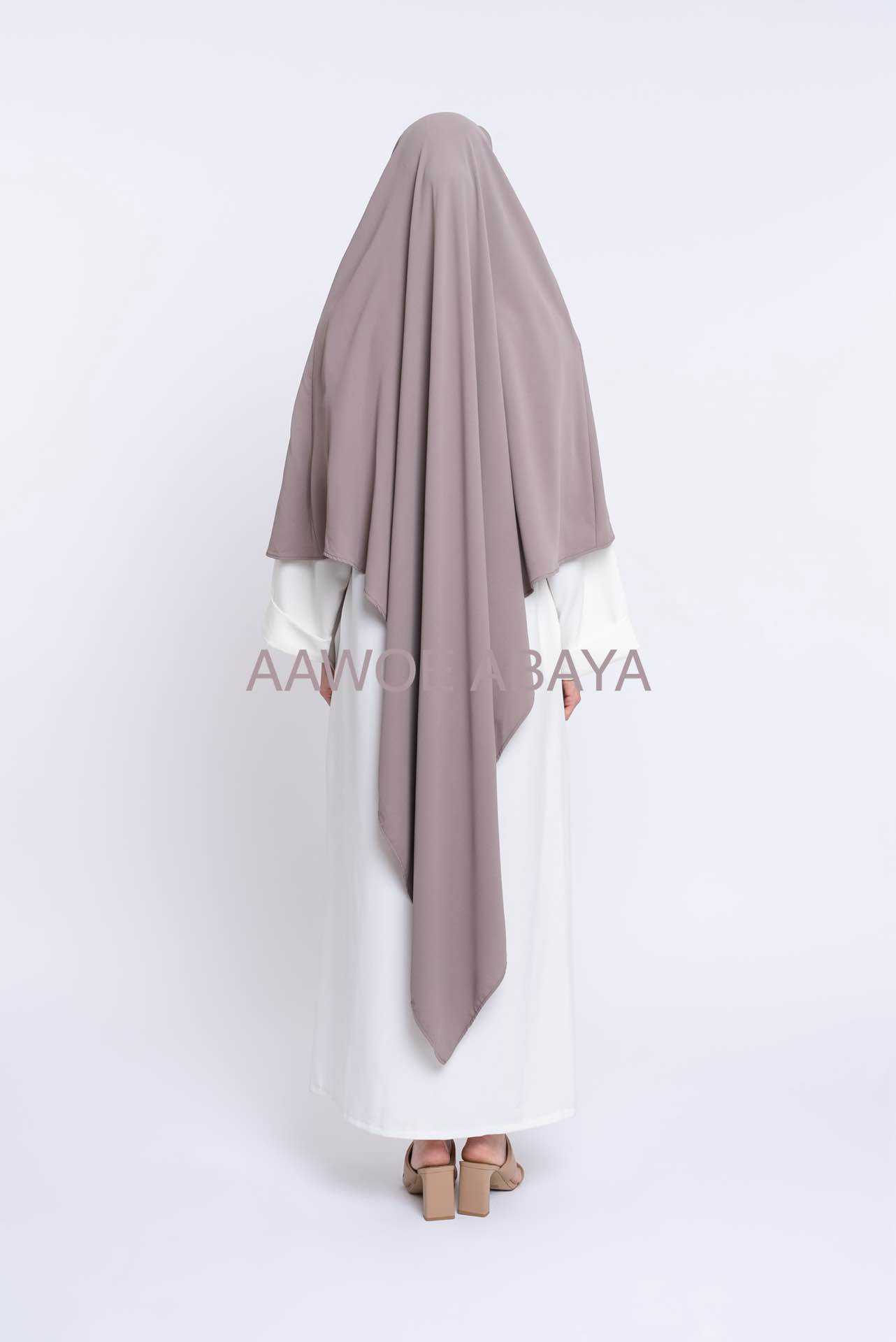 Aawoe Abaya - Vente Hijabs – femme - Khimar Maya Long Pointu - 2143-KH10