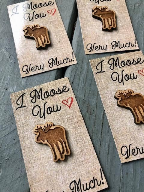 Spruce & Hemlock - Wholesale Love Card - I Moose You Card3