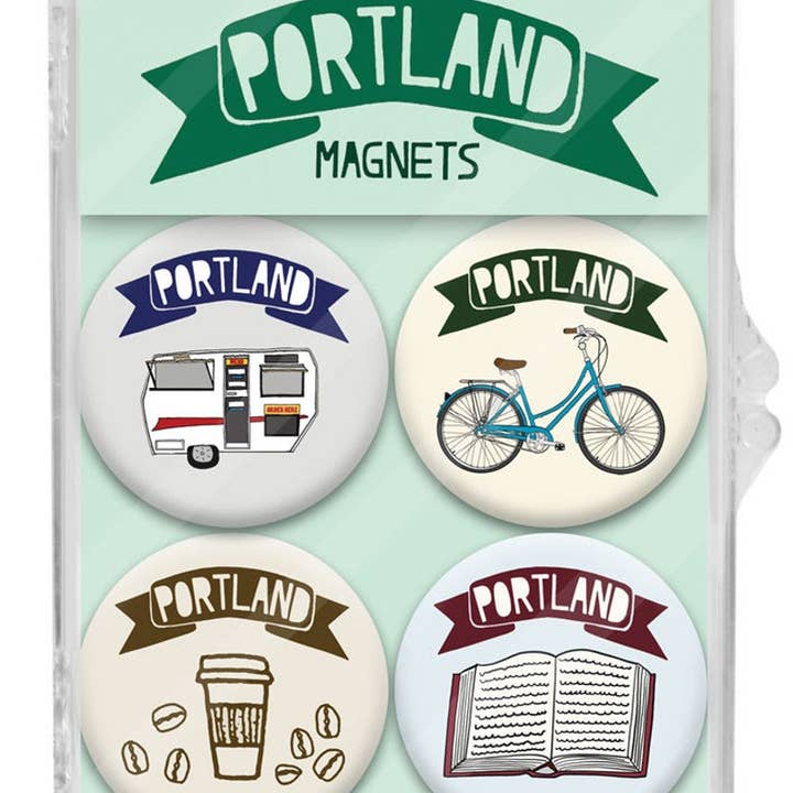 Made by Nilina - Wholesale Magnet - Portland Magnet Set OR Oregon Magnets Souvenir2