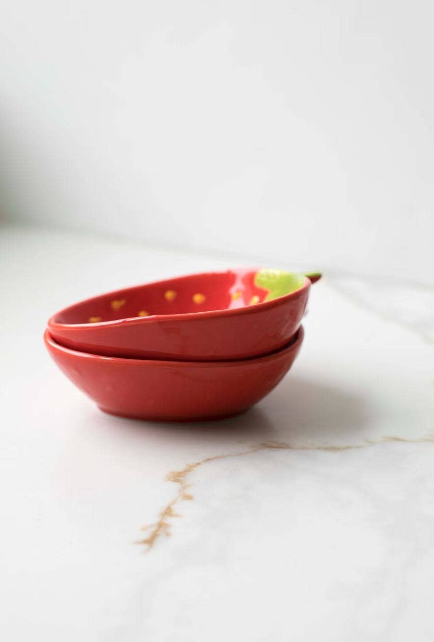 Fodory - Wholesale Decorative Plate/Dish/Bowl - Mini Strawberry Plate2