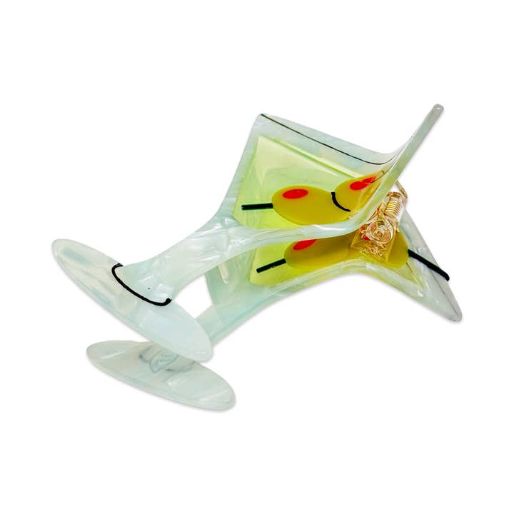 Jenny Lemons - Wholesale Hair Clip - Women's - Large Martini Hair Claw Clip