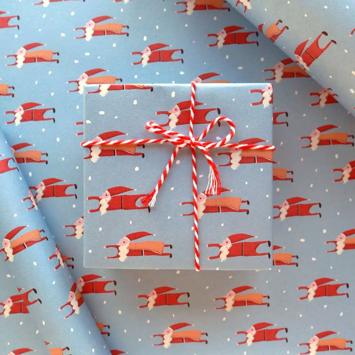 Carta da regalo SUPER SANTAMAN per la vendita all'ingrosso da parte di REGARO PAPIRO