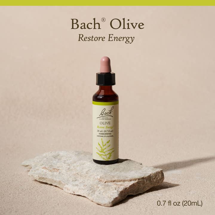 RESCUE & Bach Original Flower Remedies - Wholesale Oral Supplement/Vitamin - Bach Original Flower Remedies Olive 0.7 fl. oz. (20mL)