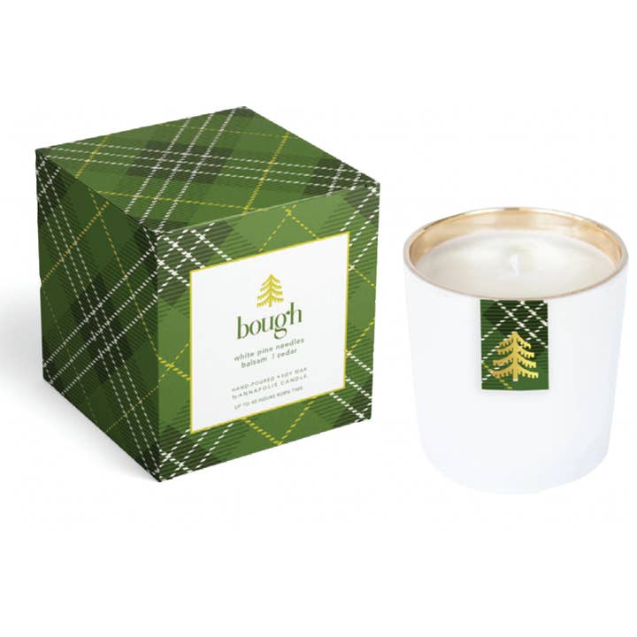 Annapolis Candle - Wholesale Jar/Filled Candle - Bough Holiday Boxed Candle0