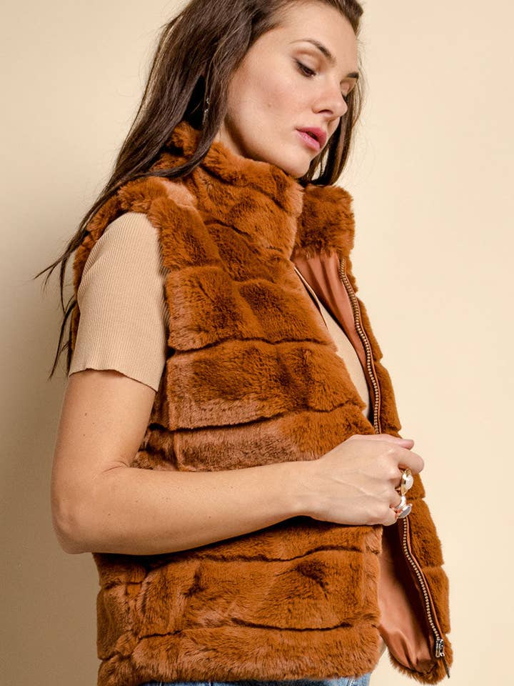 LIL' MOON - Wholesale Outerwear Vest - Women's - Vest #25511724