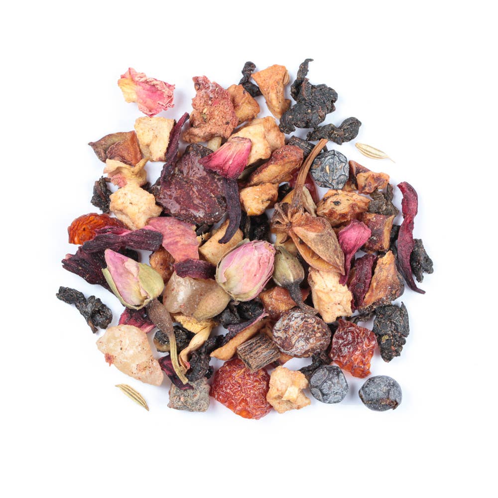 Octavia Tea - Wholesale Loose Tea - Strawberry Rose Champagne1