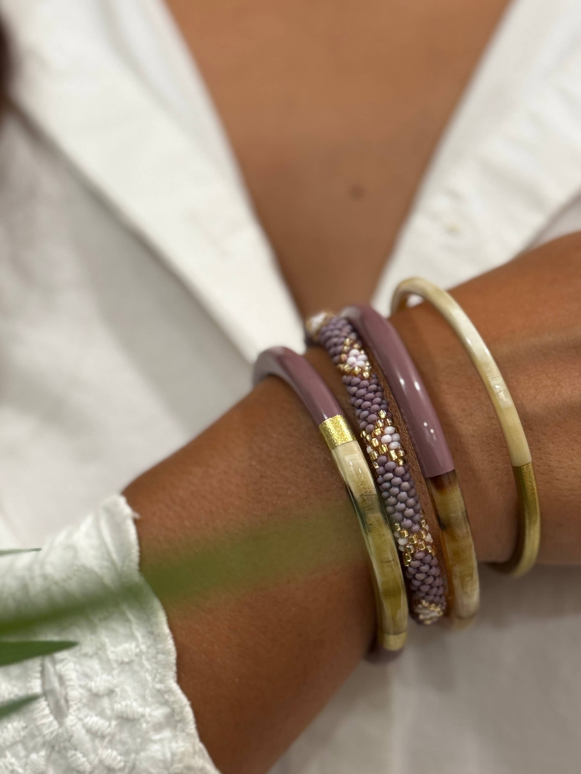 MAISON KIZO - Wholesale Beaded Bracelet - New A/W 2026 Collection Nepalese Bracelet B223