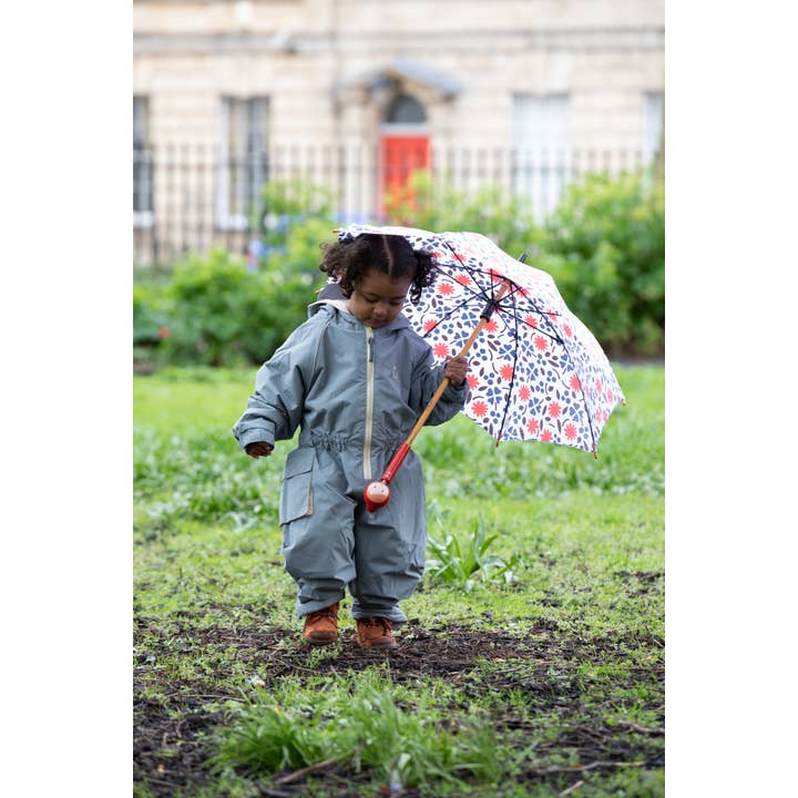 Hippychick – wholesale Jumpsuit – Kids – HC Waterproof Fleeced All-In-One Cool Grey 4-5yrs2