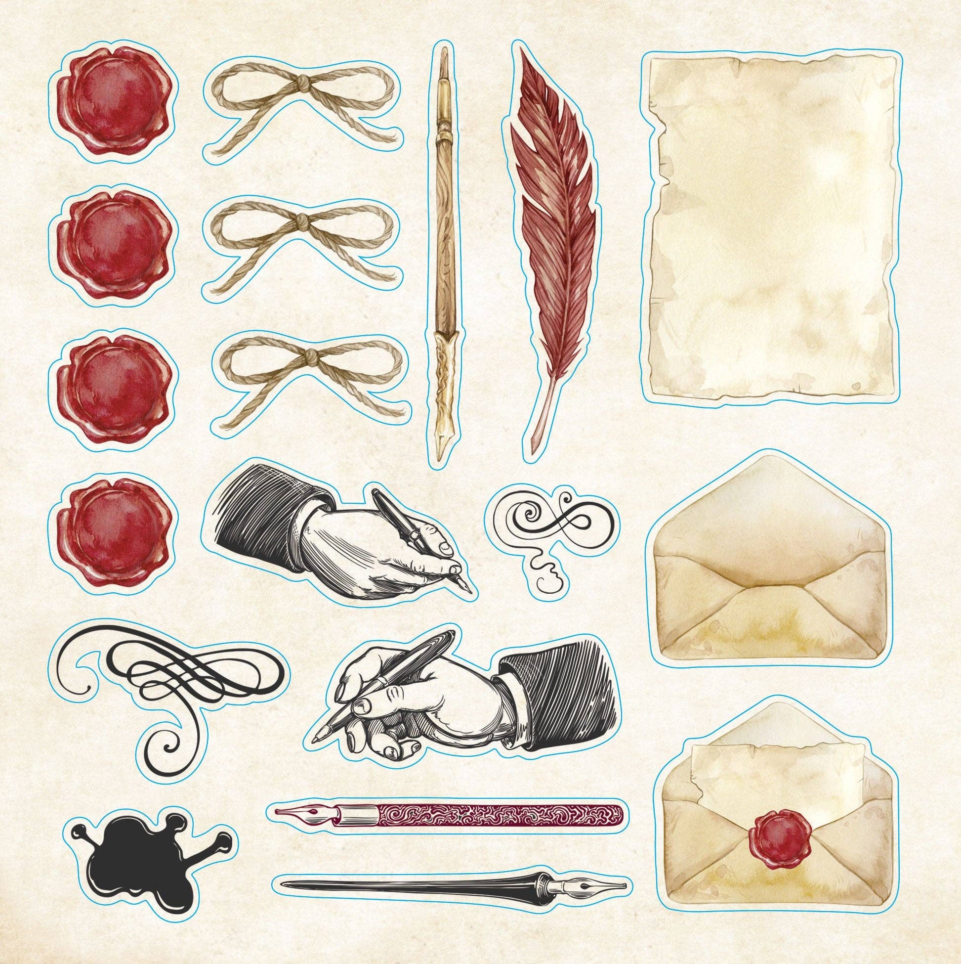 Peter Pauper Press - Wholesale Sticker - Bibliophilia Ephemera Sticker Book4