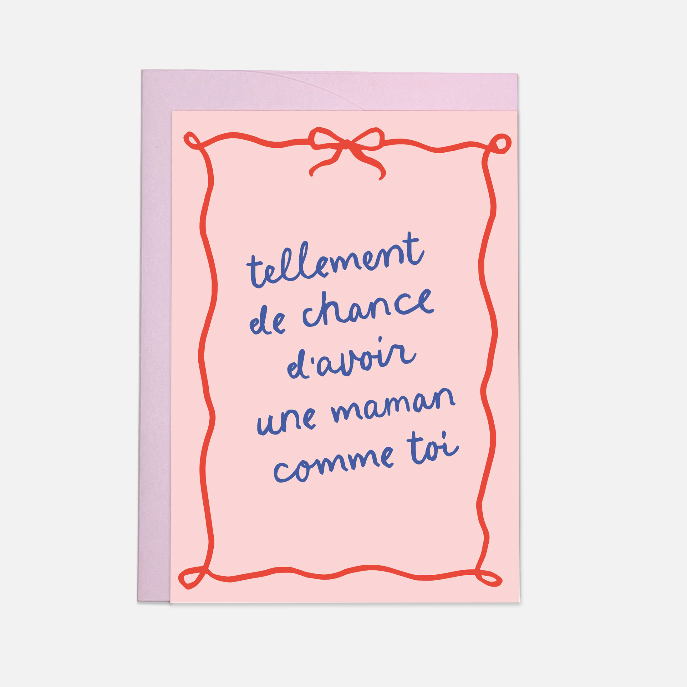 Kaart Blanche - Wholesale Mother's Day Card - Mom like you greeting card (also in FR)3