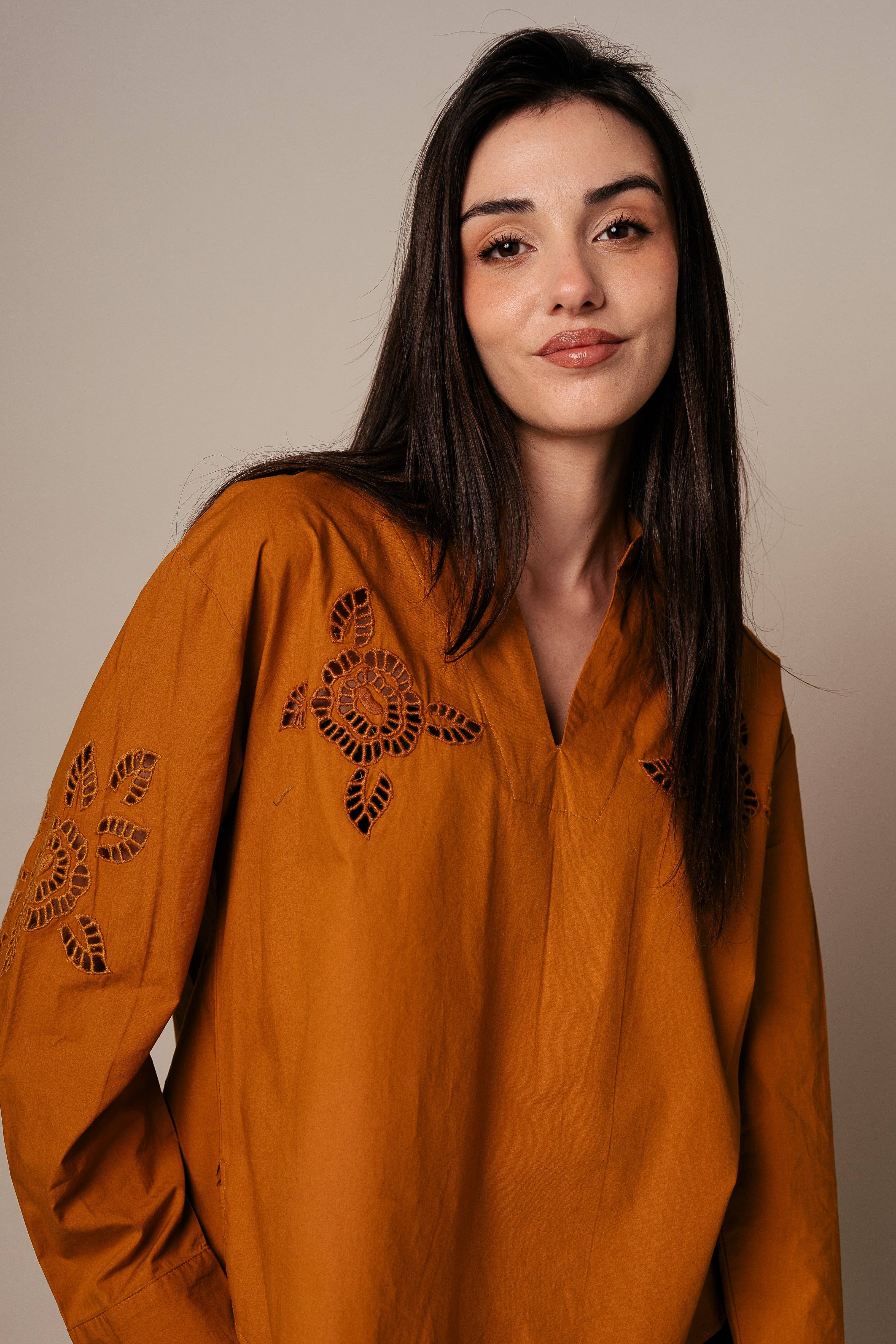 Kapda Casa - Wholesale Blouse - Women's - Blusa Clásico- Terra2