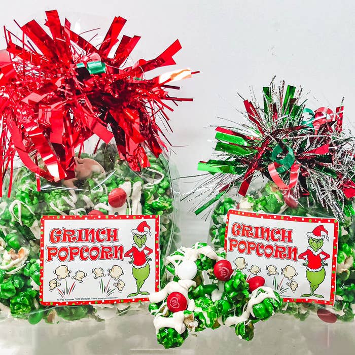 Yo Pop Yummies - Wholesale Popcorn - Christmas Grinch Popcorn0
