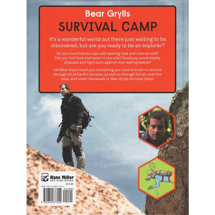 EDC Publishing - Wholesale Book - Kids - Bear Grylls Survival Camp