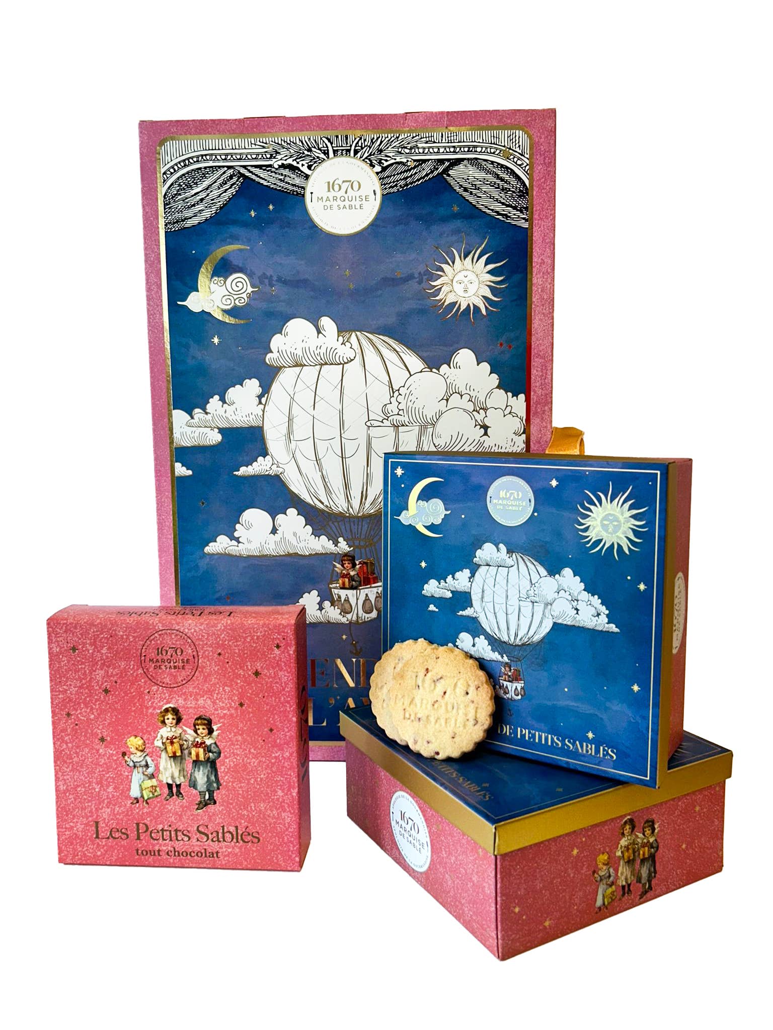 LA SABLESIENNE - Wholesale Cookie - Advent calendar shortbread cookies assortment 450g4