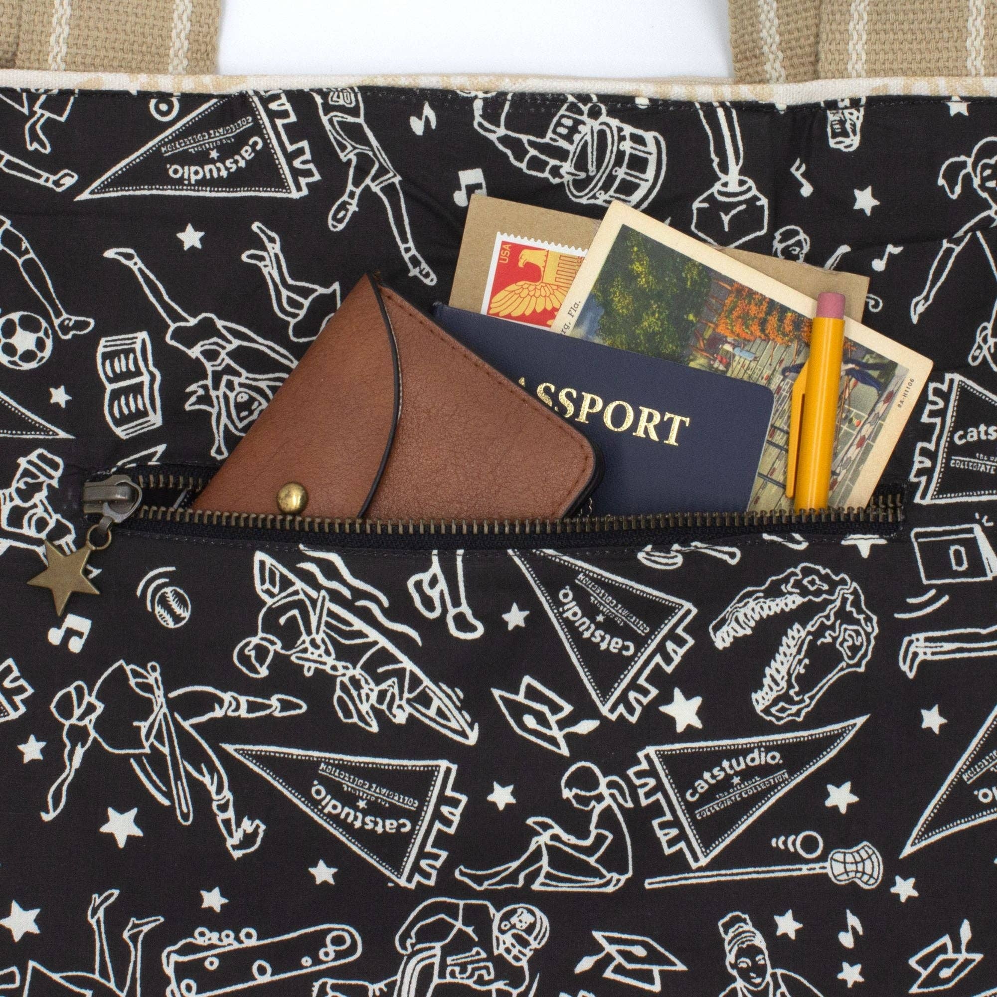 catstudio - Wholesale Tote Bag - Unisex - Texas Christian University Collegiate Tote Bag2