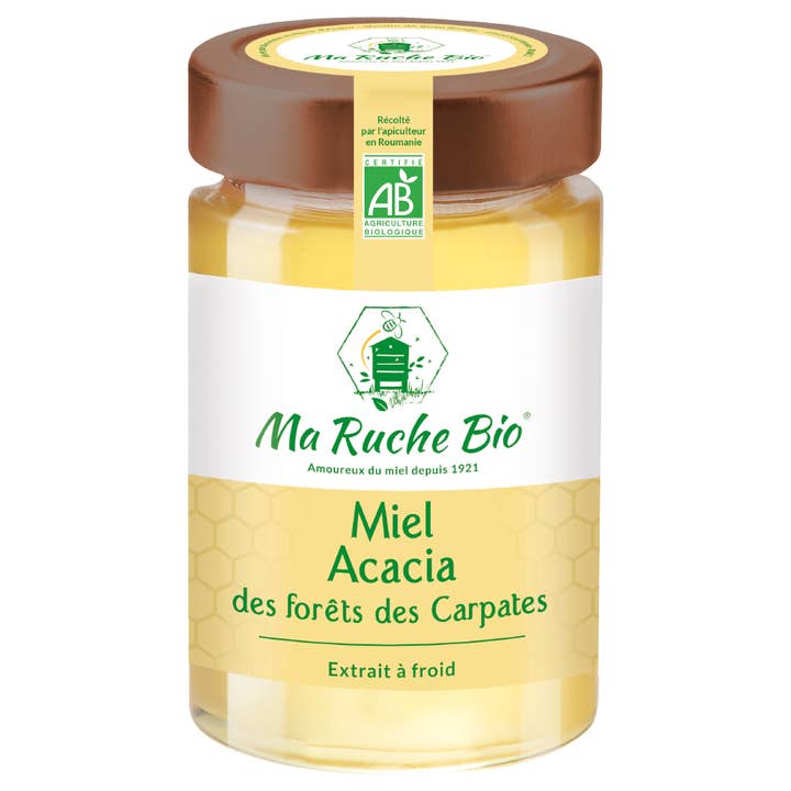 Miel d'acacia Bio - Forêt des Carpates - 250 G pour la vente par Biovista