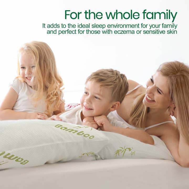 The Bamboo Factory Pillowcase - Set of 2 for wholesale by The Bamboo Factory