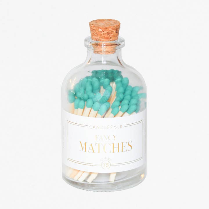 Green Apothecary Matches for wholesale by Candlefolk