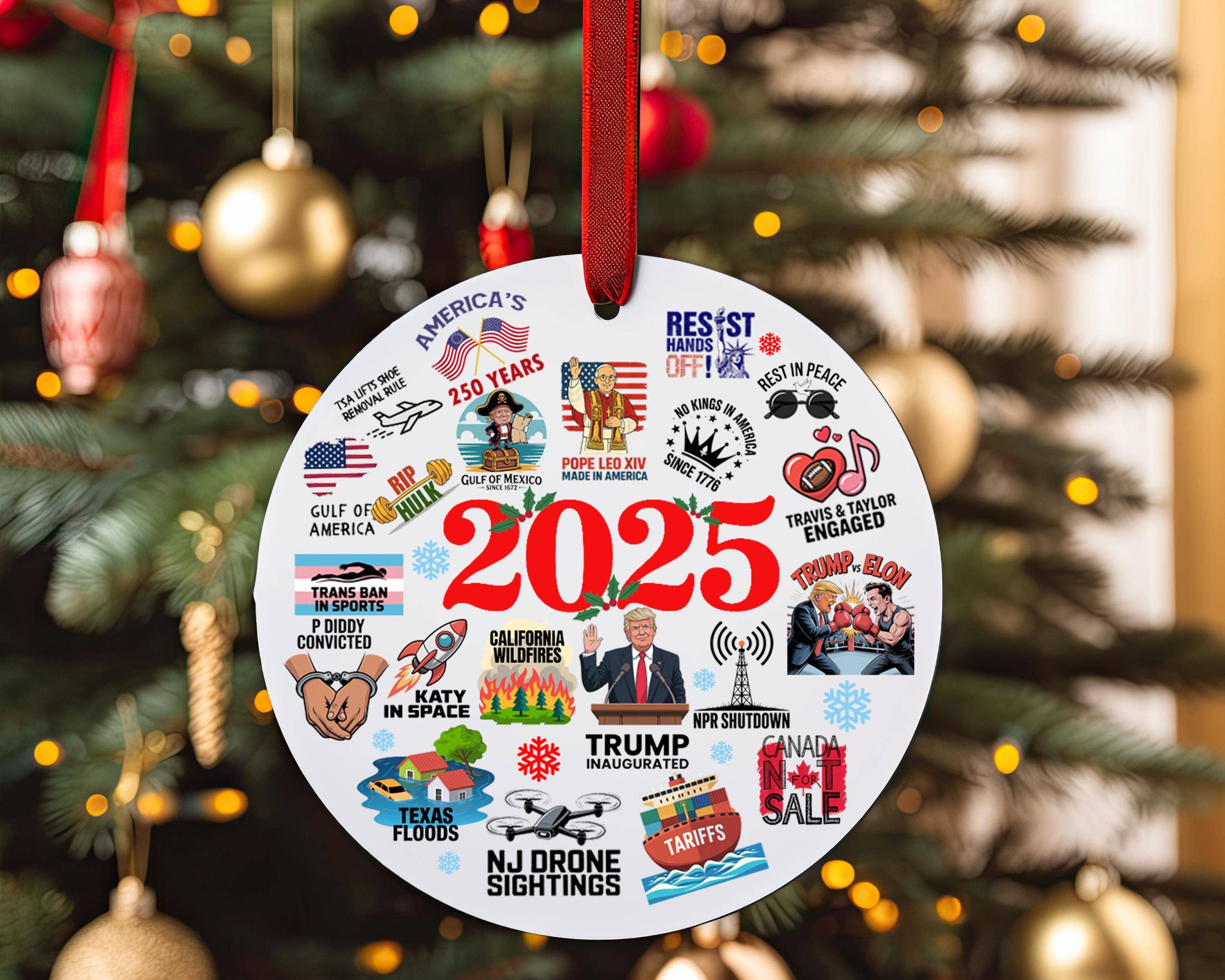 Embrova - Wholesale Ornament - 2025 Christmas Ornament, 2025 Notable Events Ornament0