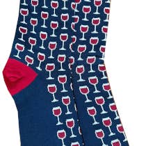 On Cloud Wine Socks for wholesale by Lazyjack Press