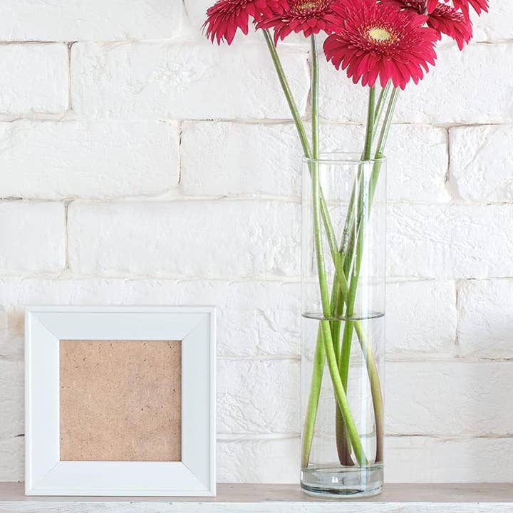 4E's Novelty - Wholesale Vase - 4E's Novelty Elegant Glass Cylinder Vases Set – Perfect for Home Decor, Events & Weddings
