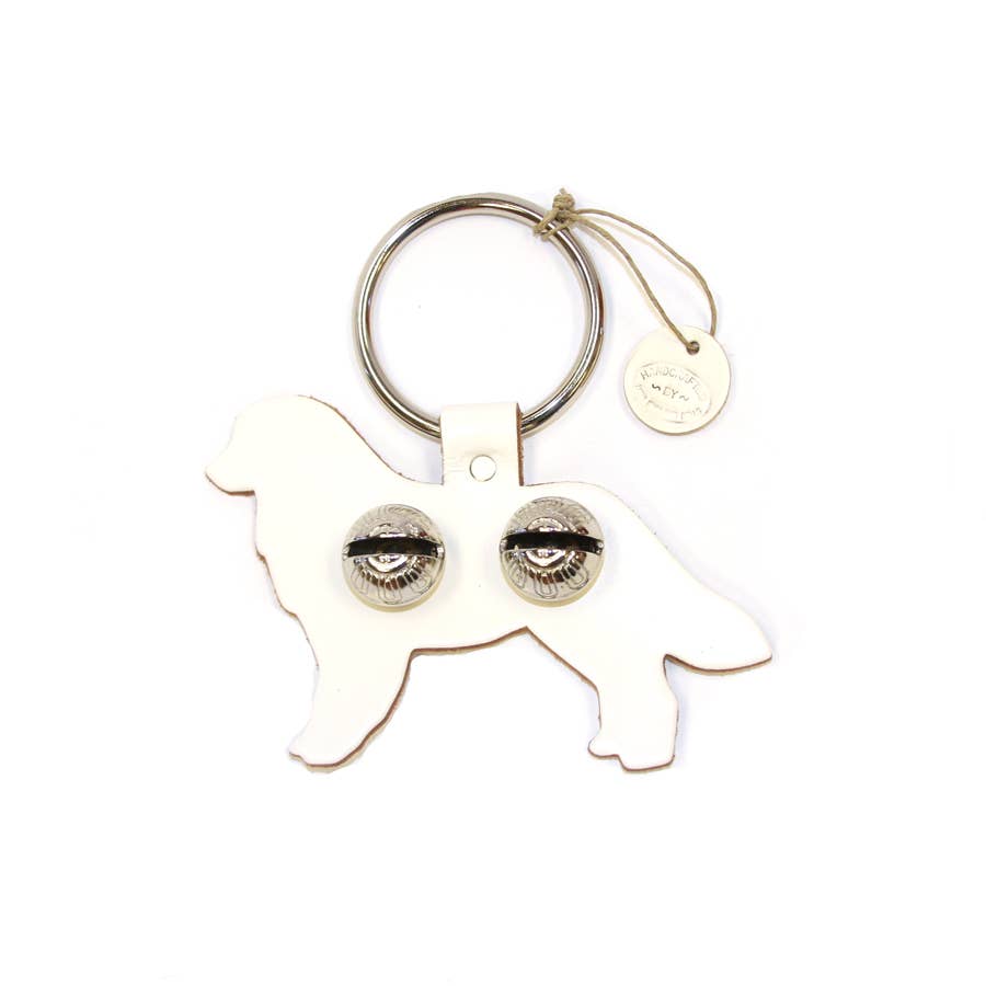 New England Bells - Wholesale Door Hanger - Designer Door Chime - Great Pyrenees / Golden Retriever1