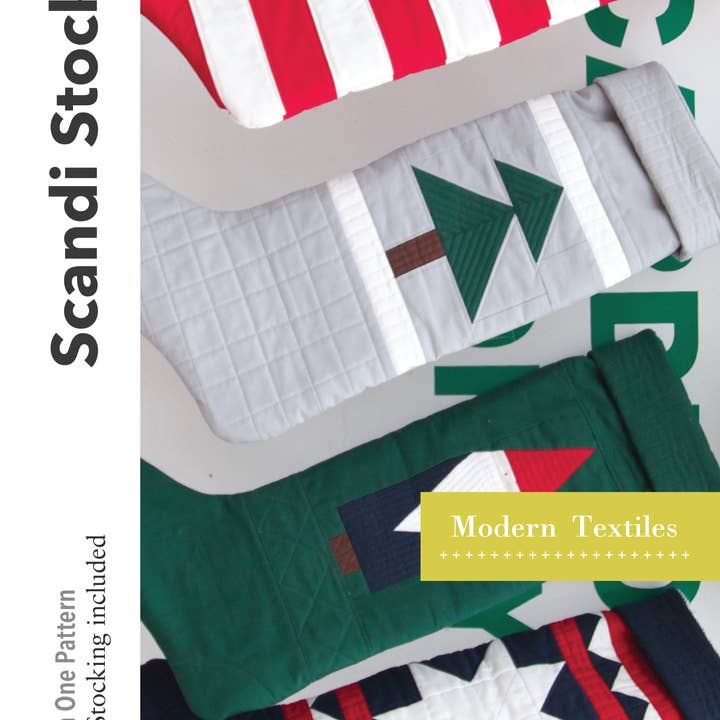 Scandi Stockings Paper Pattern for wholesale by Modern Textiles