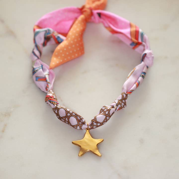 Deep South Originals, LLC - Wholesale Pendant/Charm Necklace - Starbound Scarf Necklace