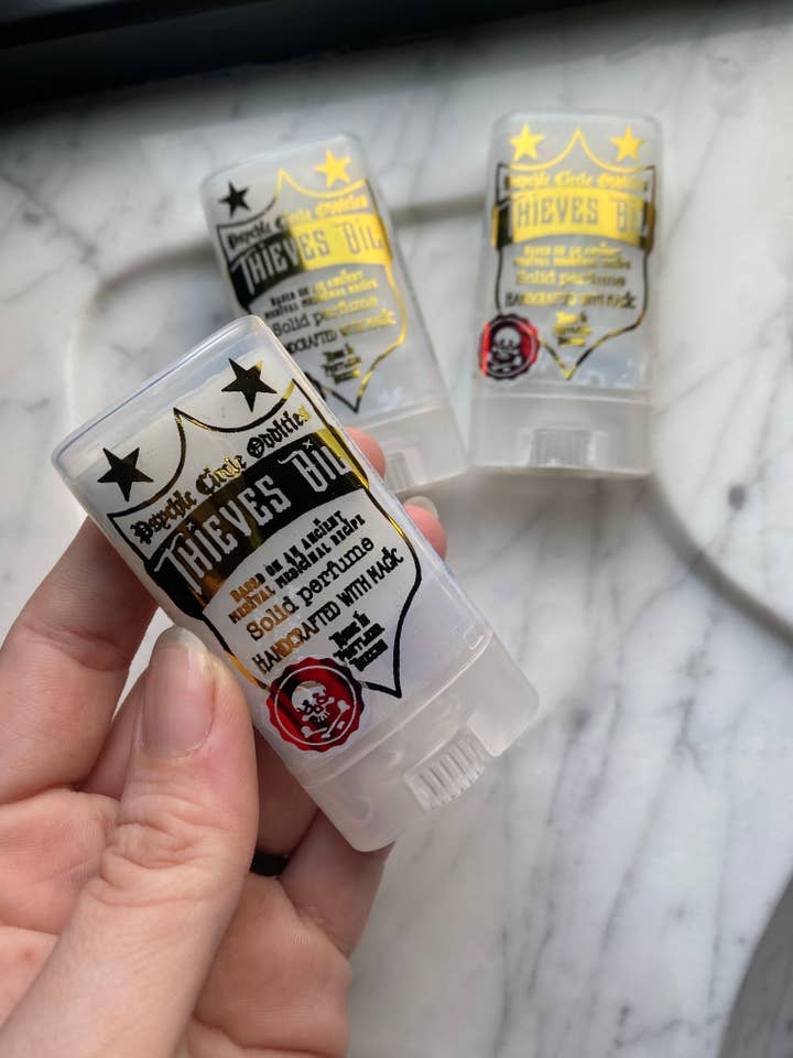 Thieves Delight- moisturizing solid perfume! Medieval recipe for wholesale by Psychic circle oddities