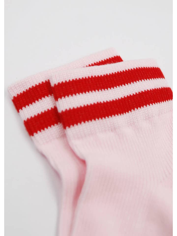 J.Clay - Wholesale Socks - Unisex - Cherry & Blossom - Sneaker Socks High2