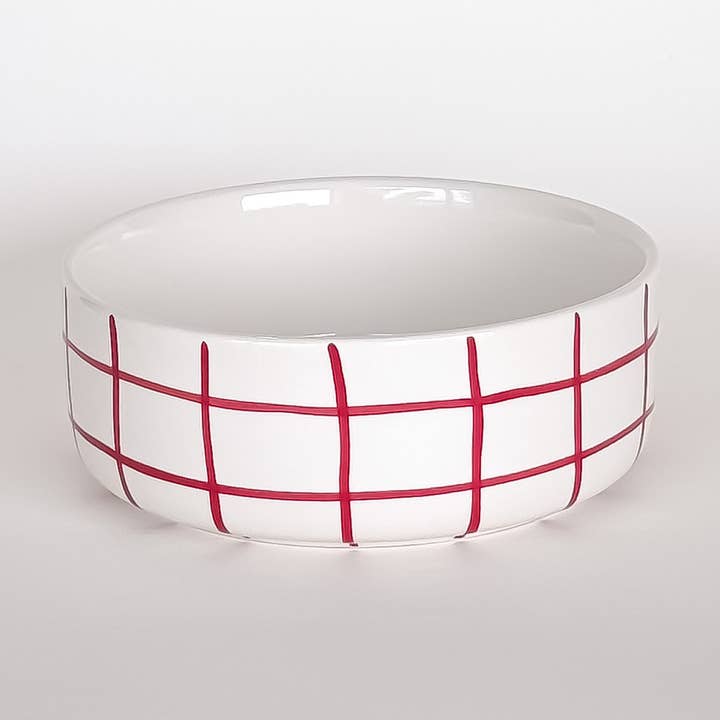 Bowl Grid - tramonto red for wholesale by Magazin Minori