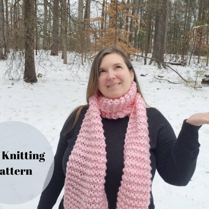 RamsGirl Design - Wholesale Knitting/Crochet Supplies - Chunky Scarf Beginner Knitting Kit7