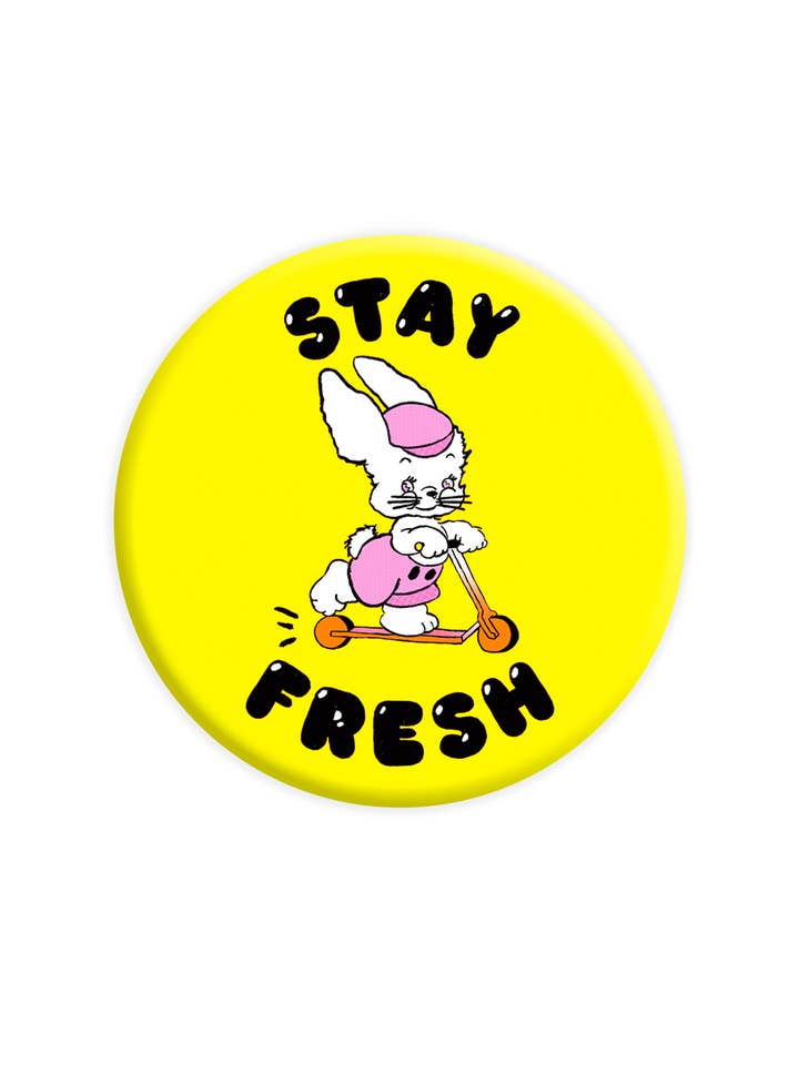 Funny Gift - Stay Fresh Mirror by Magda Archer for wholesale by Brainbox Candy