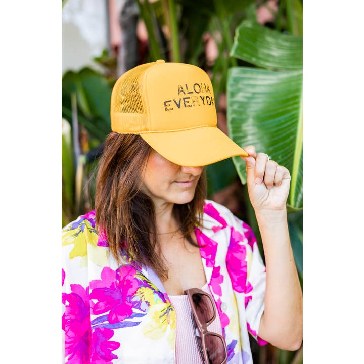 Aloha Everyday Gold - Trucker Hat Unisex for wholesale on Faire1