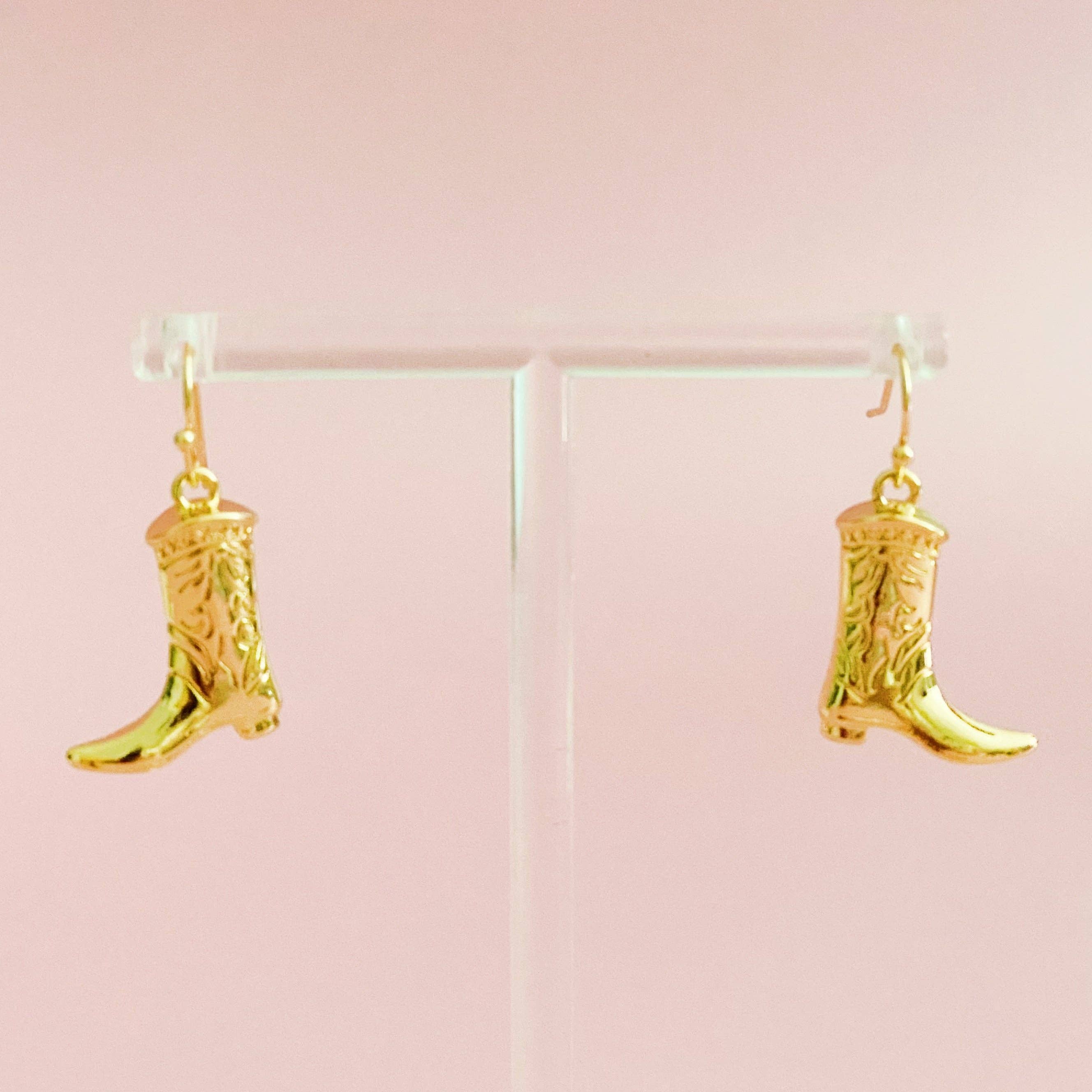 Ellison+Young – Großhandel Ohrhänger – Cowgirl Bootie Baumelohrring2