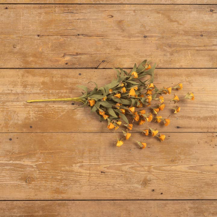 Ragon House – wholesale Artificial flowers – 22.5" ORANGE WILDFLOWER BUSH