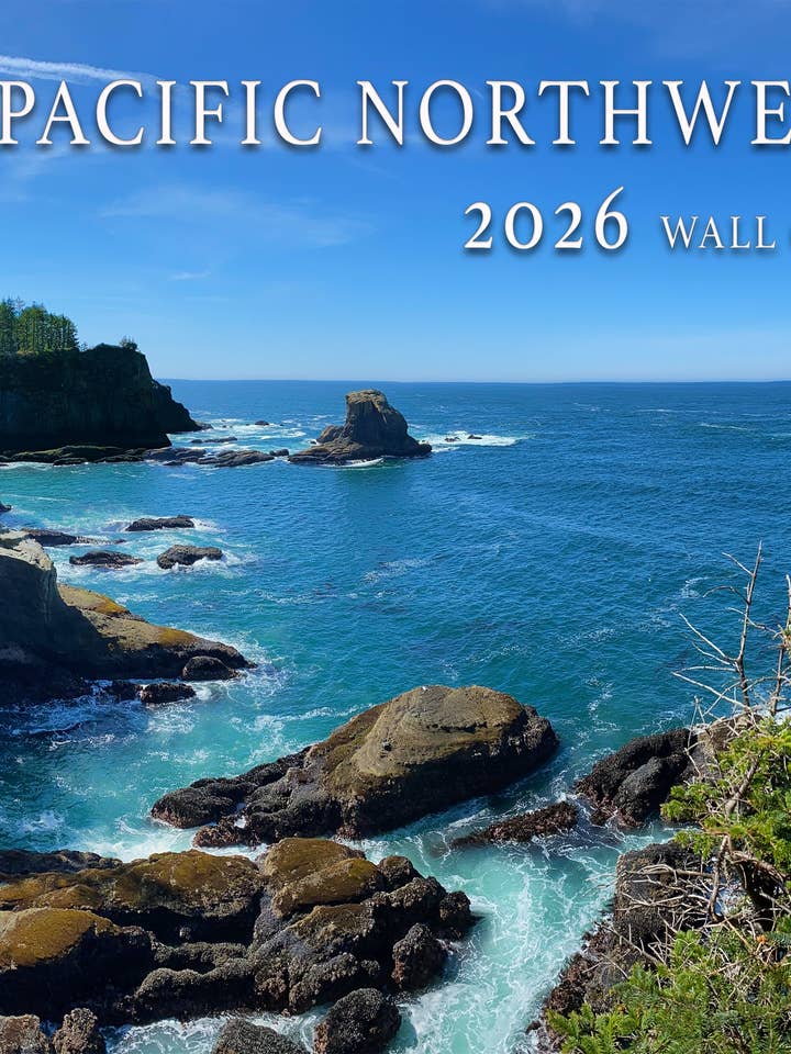 2026 Pacific Northwest Muurkalender – Natuurfotografie voor wholesale door Near and Far Design Studio