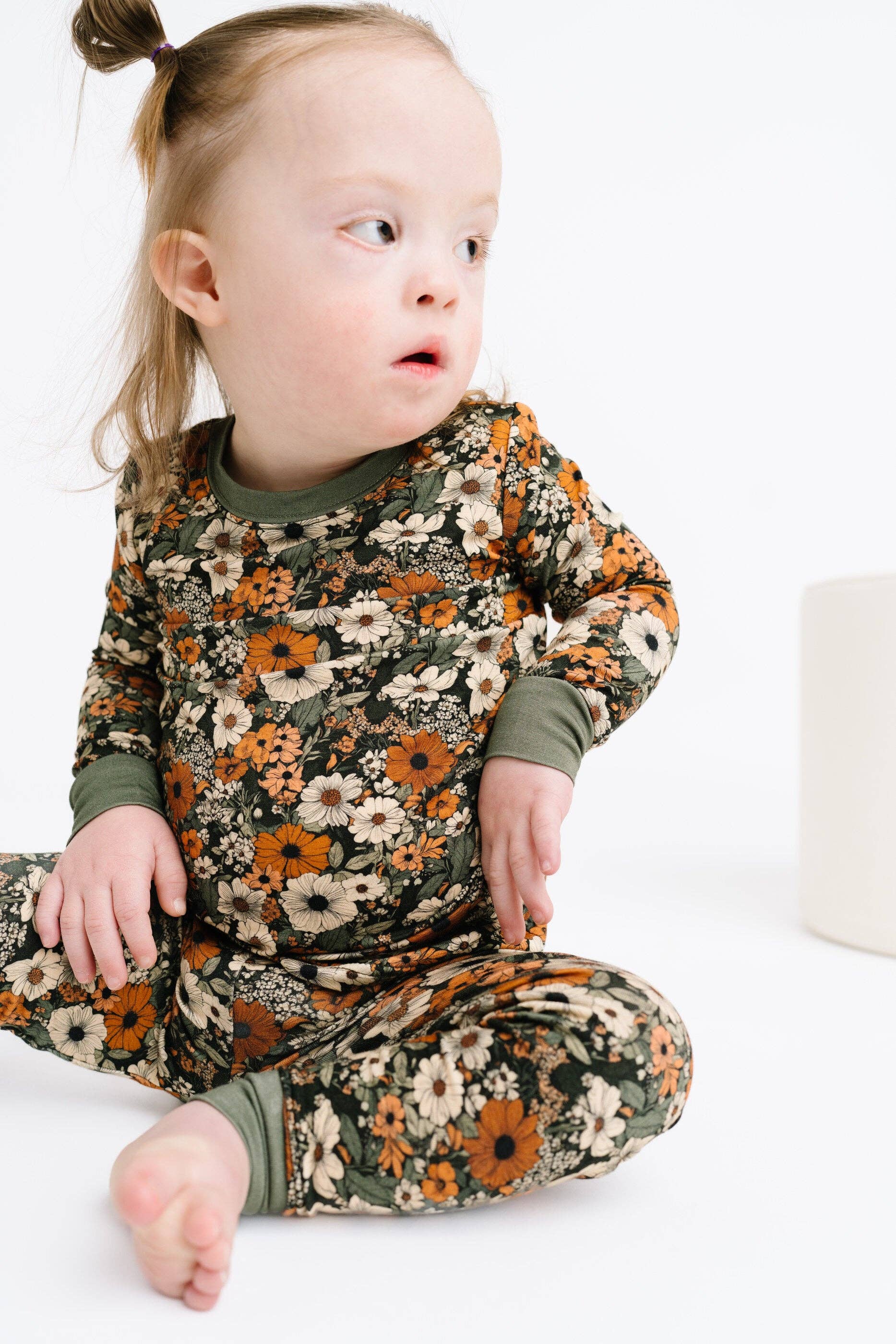 Little One Shop - Wholesale Sleepwear Set - Kids - Rustic Blooms Bamboo Set8