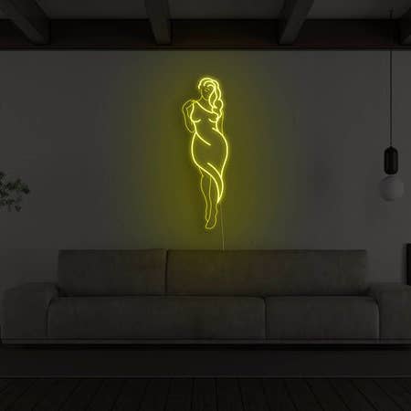 Goddess Figura LED Sinal Neon por atacado de BeNeonUnicorn